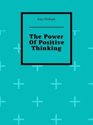 cover image of The Power Of Positive Thinking